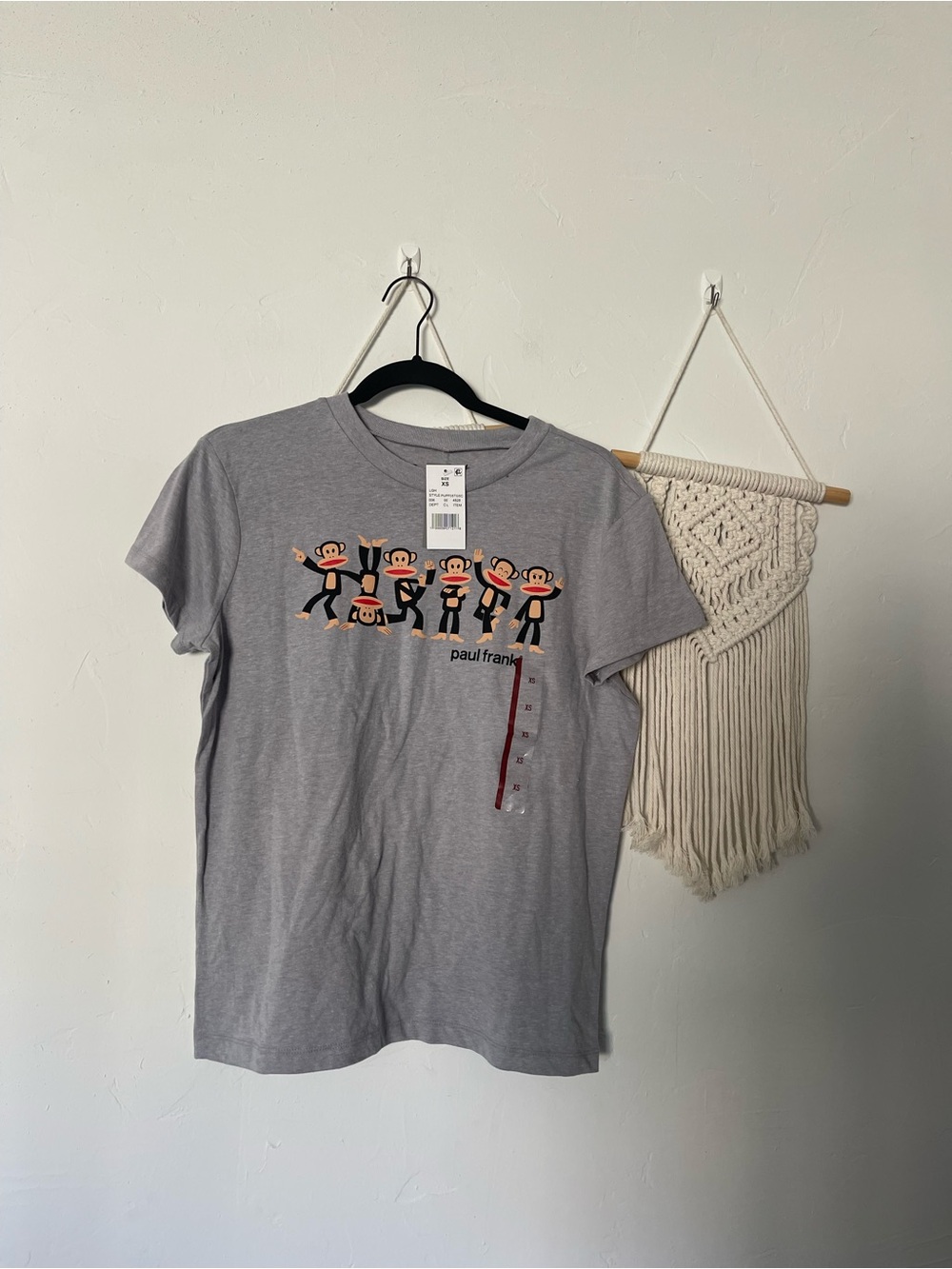 Paul Frank Gray Short Sleeve Tee